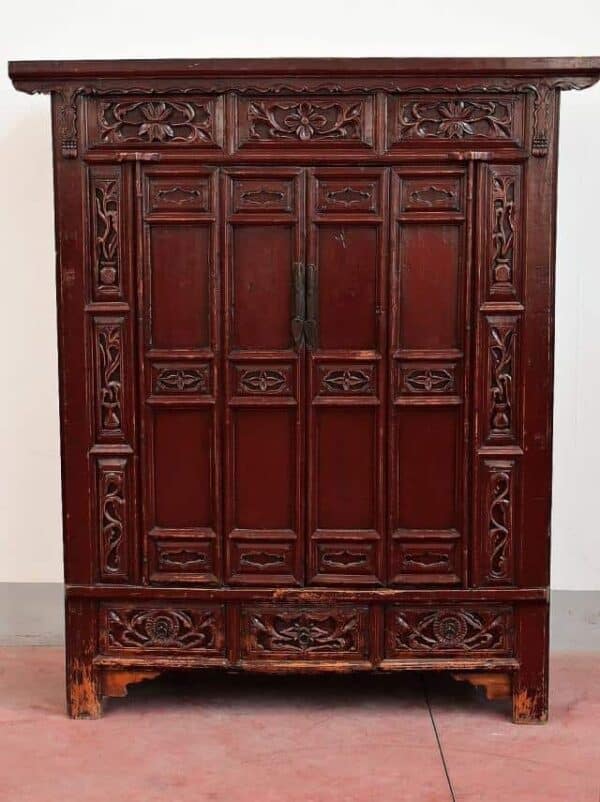 Classico-armadio-Cinese-1860-lacca-originale_1