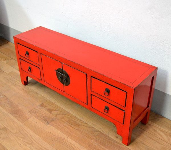 piccolo-buffet-etnico-tv-lacca-rossa-con-2-ante-centrali