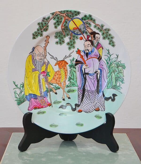 piatto-cinese-in-porcellana-antica-decorata-dinastia-Qing