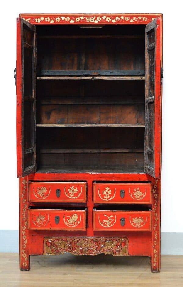 armadio-cinese-nuziale-1880-dinastia-qing-colore-rosso