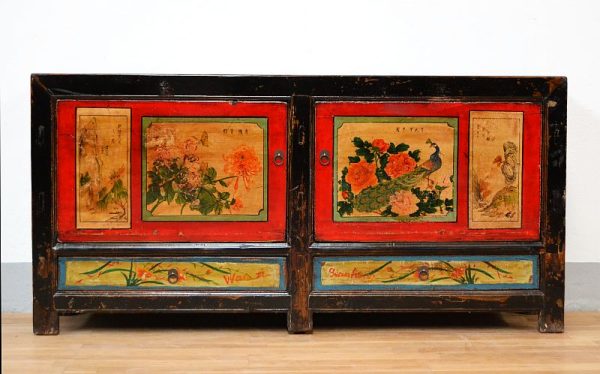 mobile-etnico-mongolia-con-sportelli-dipinti-1920