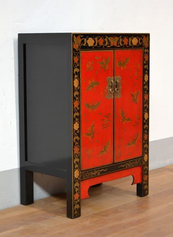mobile-cinese-shanxi-nero-rosso-con-decori-oro