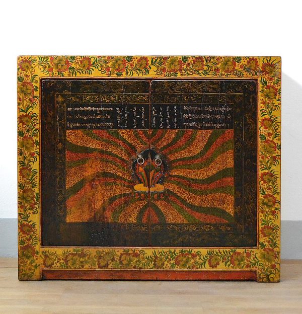 buffet-tibetano-mobile-tibet-antico-in-legno-finemente-decorato