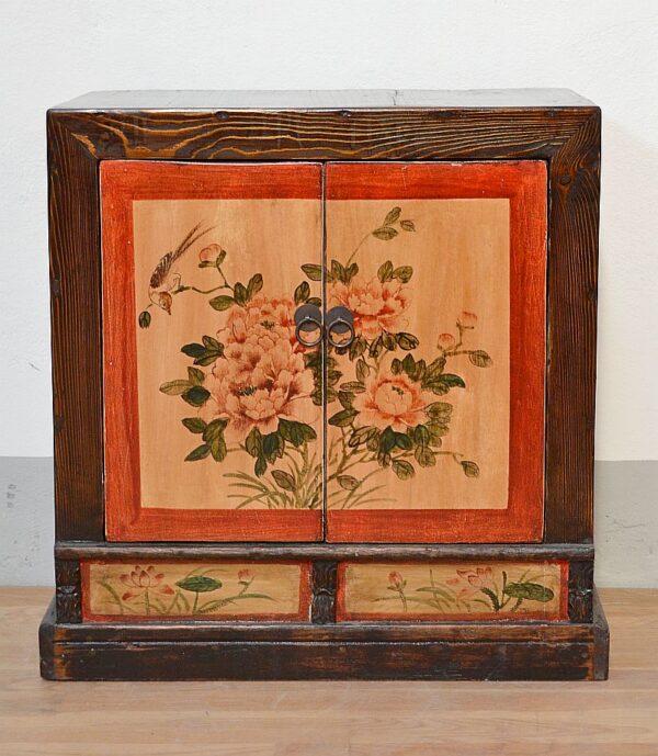 mobile-etnico-mongolia-a-due-sportelli-laccati-e-decorato