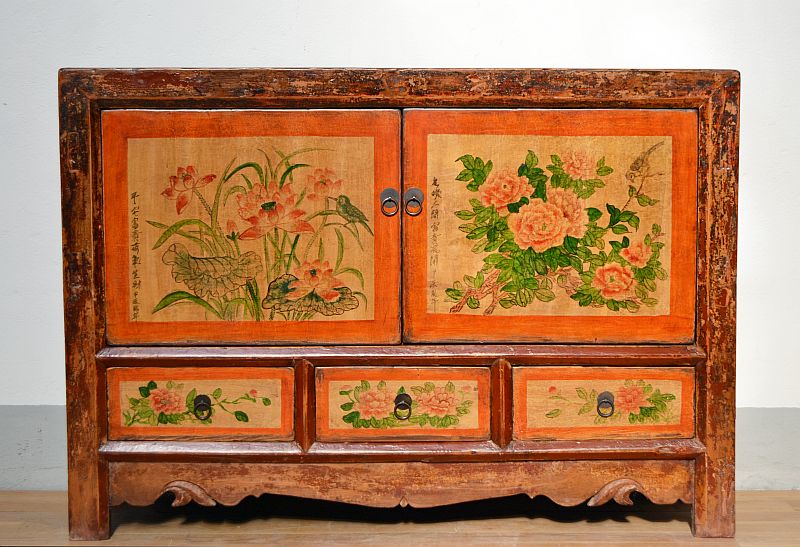 mobile mongolia credenza orientale 1920 decorata mobile-mongolia-credenza-orientale-1920-decorata