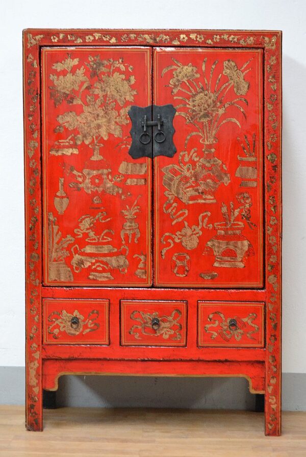 antico-armadio-orientale-wedding-cabinet-cinese-shanxi-lacca-rossa-1890