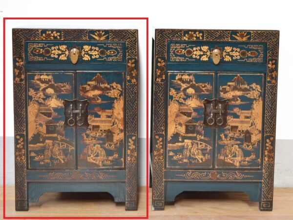 comodino-cinese-blu-shanxy-decori-oro