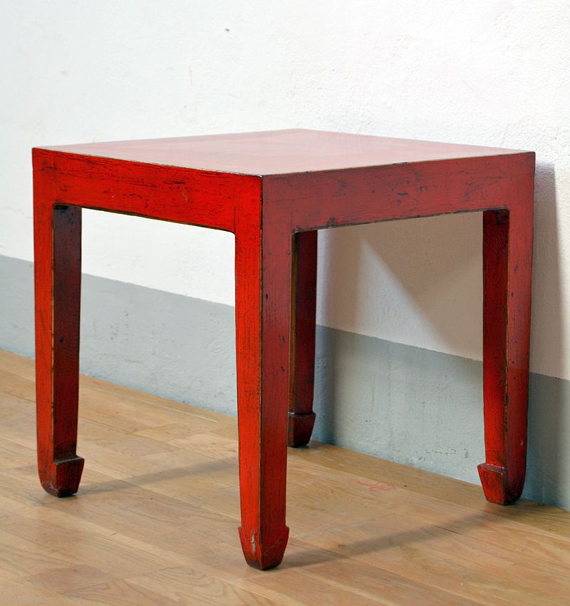tavolino portavaso rosso cina da the in legno di olmo tavolino-portavaso-rosso-cina-da-the-in-legno-di-olmo