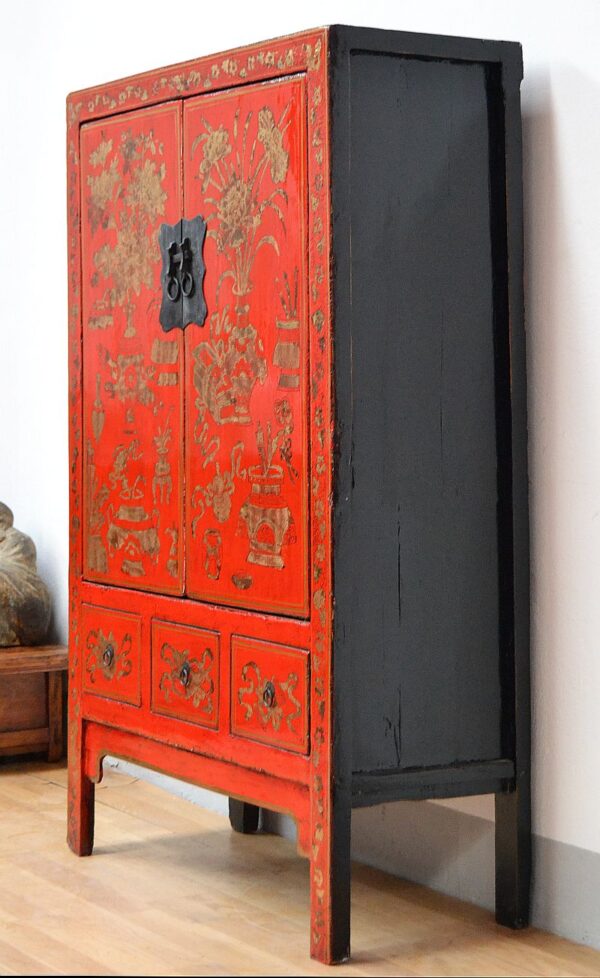 antico-armadio-orientale-wedding-cabinet-cinese-shanxi-lacca-rossa-1890